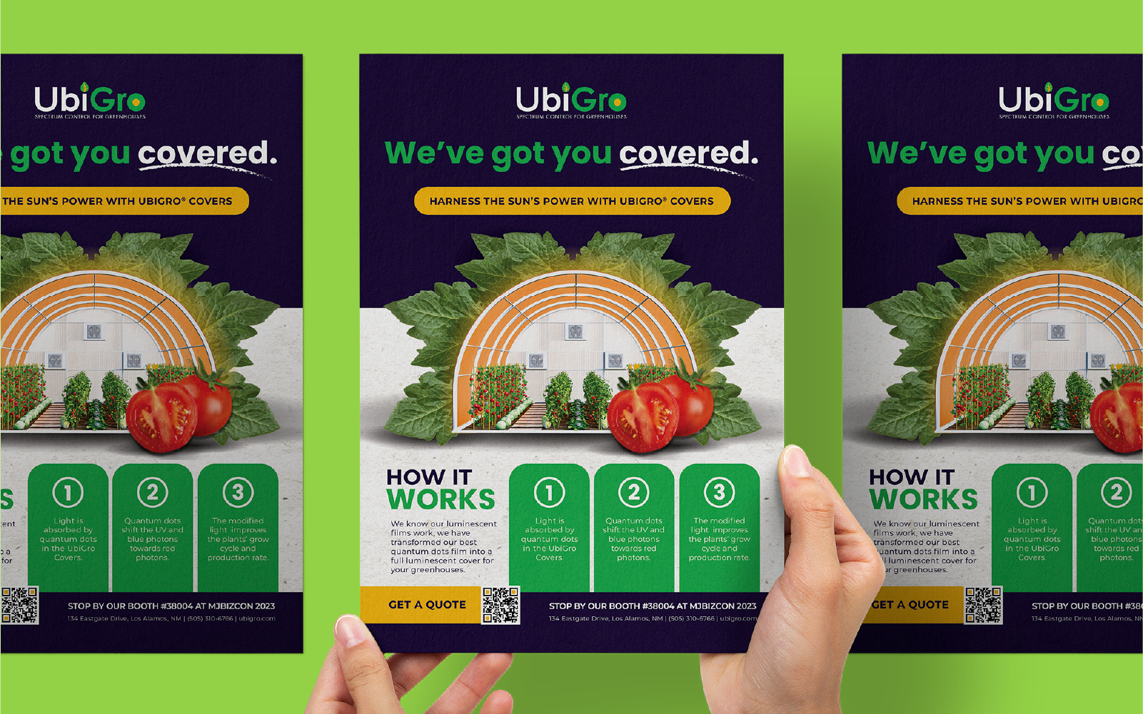 UbIgro Flyer Mockup