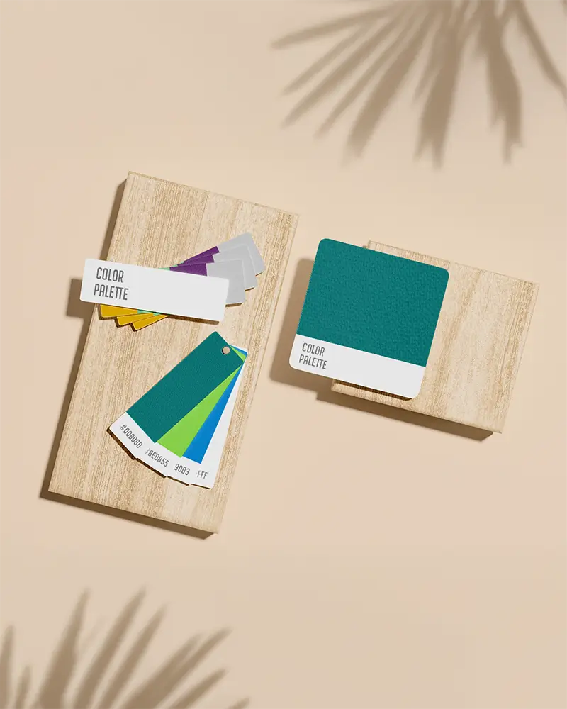 Professional Branding Services Color Palette