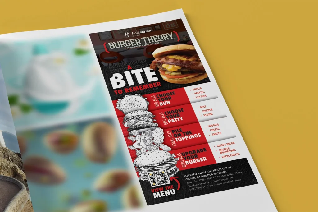 Holiday Inn Burger Theory Ad