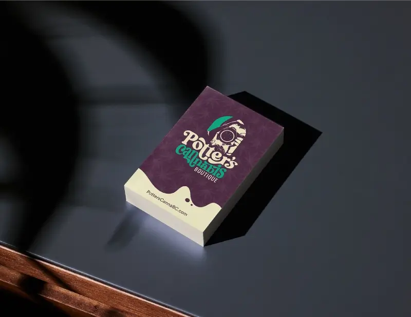 Potter's Cannabis Business cards