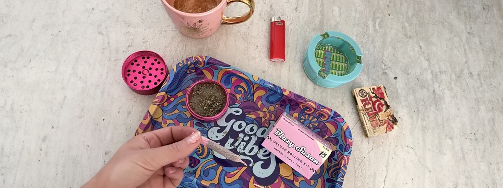 Blazy Susan Cannabis rolling papers