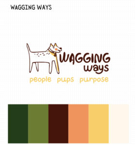 dog sitter logo