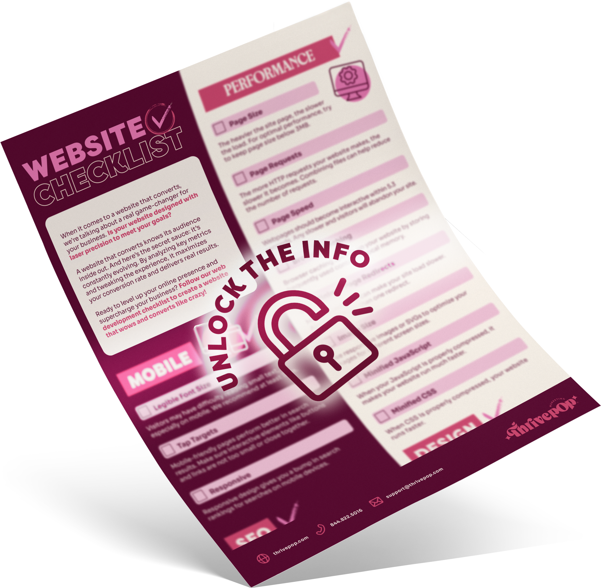 TP Website Checklist