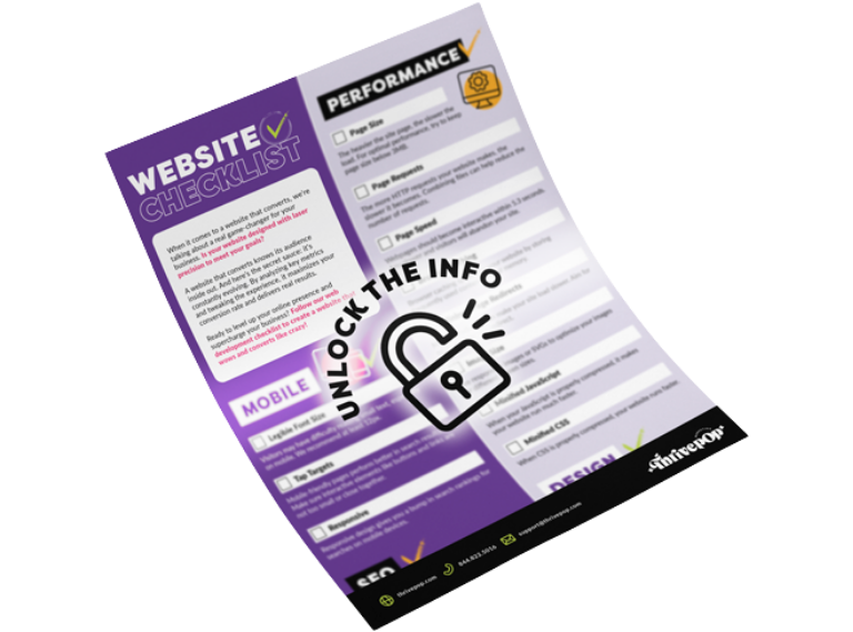 website checklist