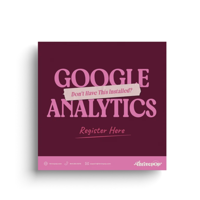 Google Analytics Registration