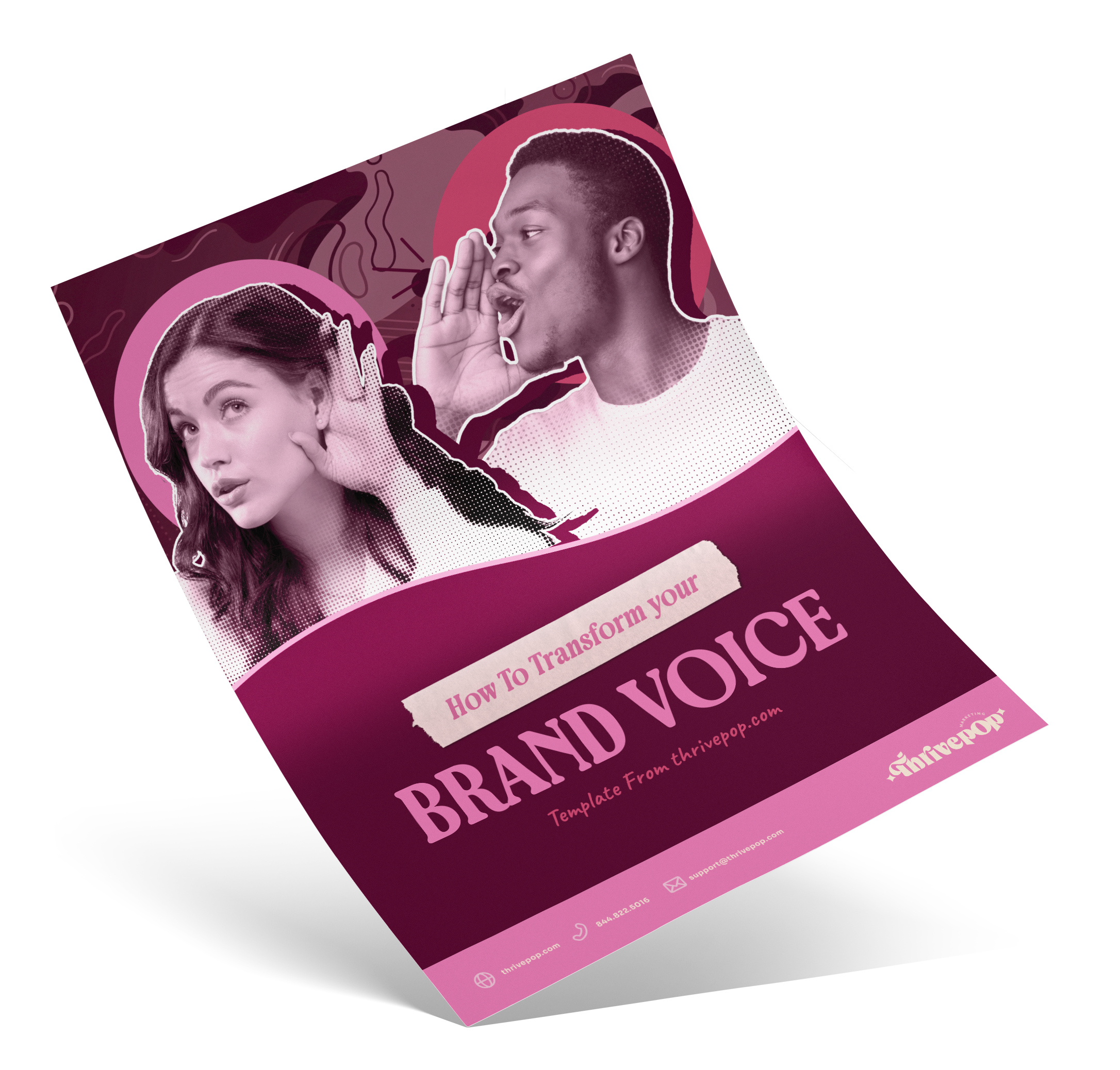 How to Transform Your Brand Voice Flyer