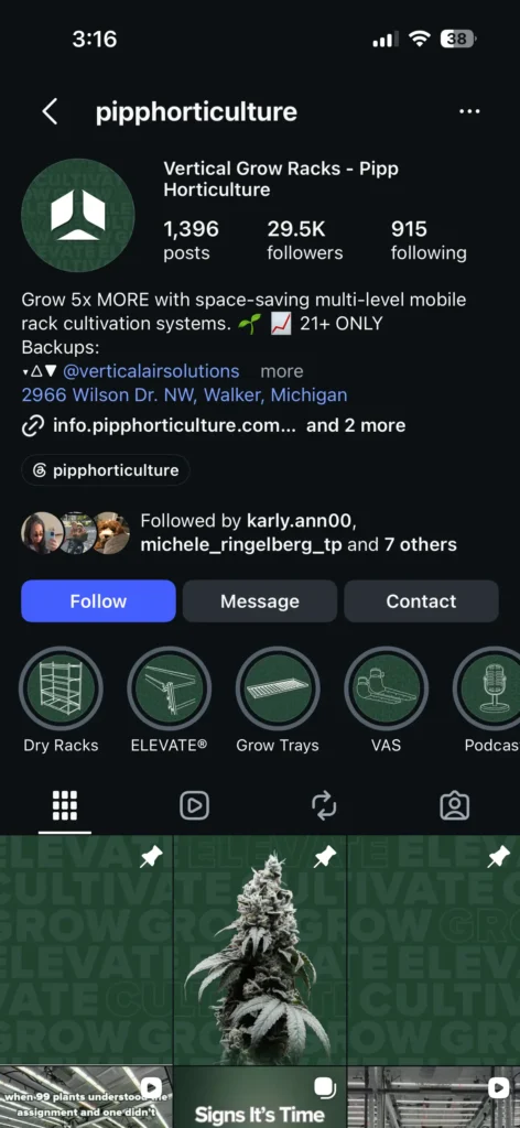 Pipp Horticulture Social Media Marketing