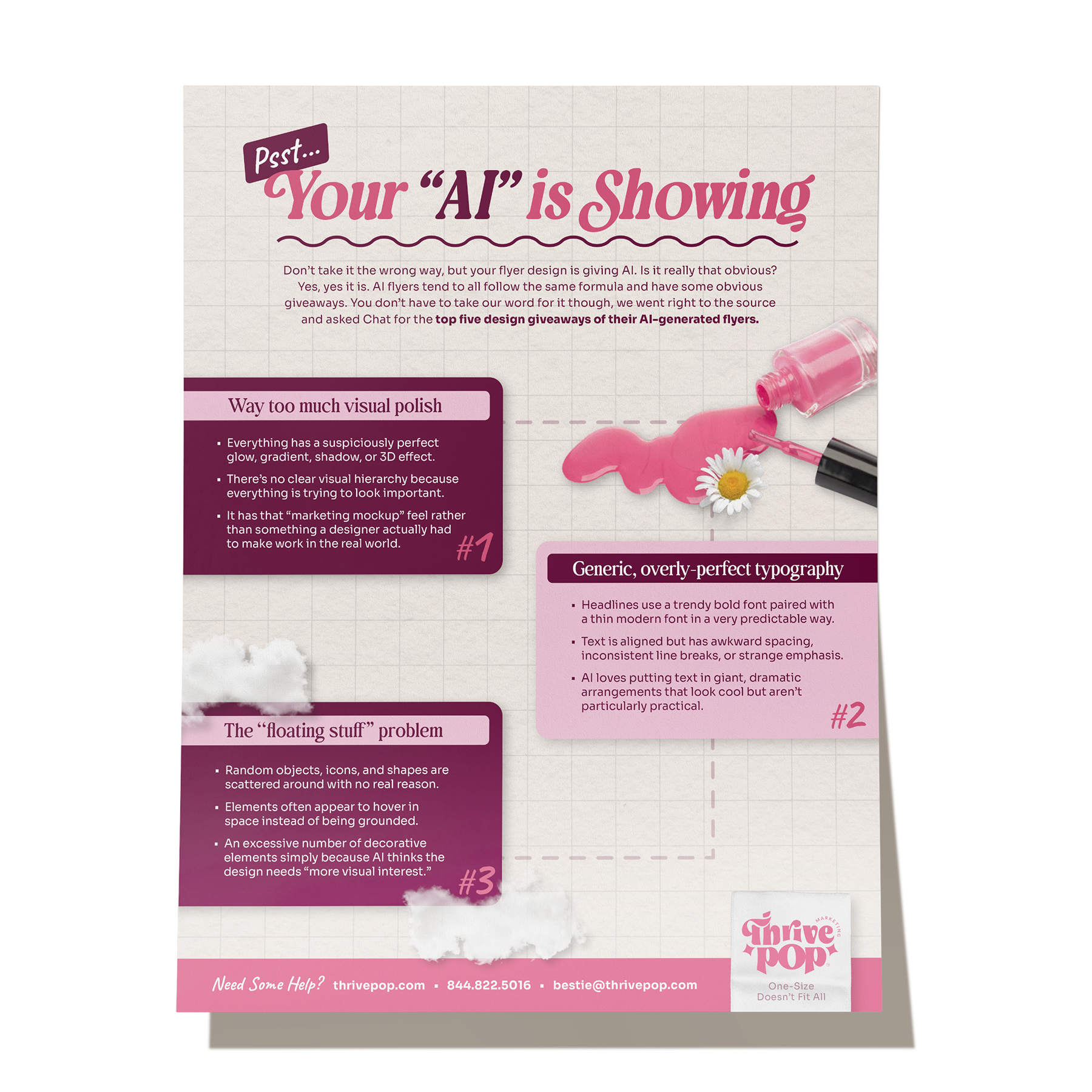 Your AI is showing flyer